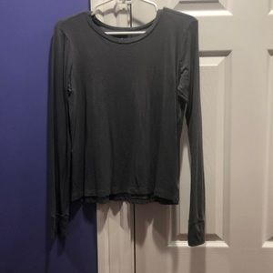 American Eagle cropped long sleeve
